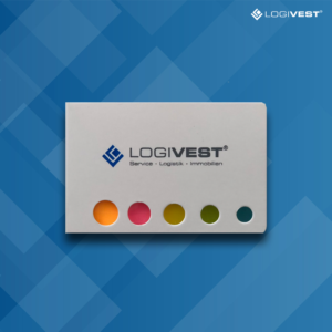 Logivest Klebemarkierung